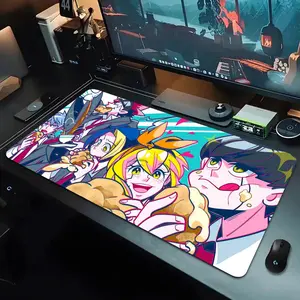 Anime Magic MASHLE Mouse Pad Game Design 1000×500mm 900×400mm 800×400mm 600x300mm Large XXL Gaming Mouse Pad - Extended, Thick, Non-Slip Rubber Base Desk Mat with Precision Stitched Edges - Washable Large Desk Pad