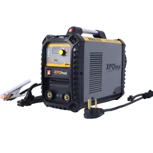200A IGBT Inverter MMA Welder, 110/220V Dual Voltage DC Stick ARC Welding Machine with Digital LCD Display, Hot Start, Beginners Friendly, E6011/E7018 Compatibility, Carrying Handle, Electrode Holder, Work Clamp, Input Power Adapter Cable