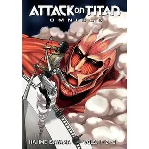 Attack on Titan Omnibus 1 (Vol. 1-3) -- Hajime Isayama - Paperback