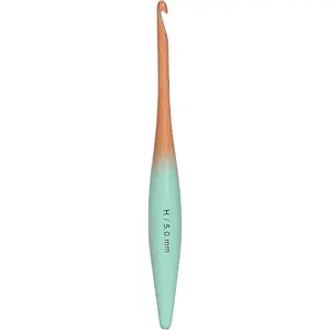 Beech  Crochet Hook - Size  H, 5mm - 15cm Length - Wooden Crochet Hook - Knitting & Crochet Supplies for Crafting Relaxation &   (5mm)