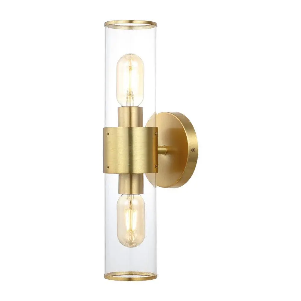 JONATHAN Y Quinn Mid-Century Modern Iron/Acrylic LED Sconce; for Living Room, Bedroom, Kitchen, Office, Led Wall Light, Interior Led Lights
