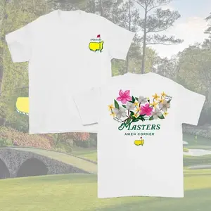 Masters Amen Corner Floral 2026 T-Shirt - Vintage Golf Tournament Tee, Augusta Inspired Golf Fan Shirt, Spring Golf Apparel Gift