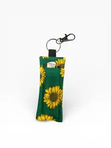 Green Sunflower Lighter Holder