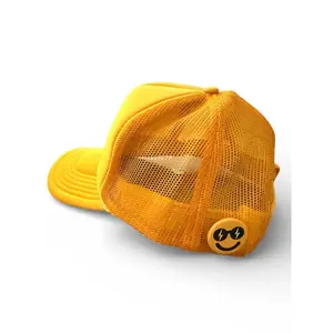 Pin Back Button - Lightning Bolt Smiley