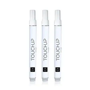Touch Up Store - Kia Motors Forte 3D Bright Silver Metallic Paint Pen, Primer & Clearcoat Kit