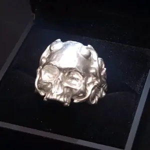 Finest Fabrications + Solid 925 Silver + Skull + Jewelry + Ring