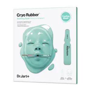 Dr.Jart+ Cryo Rubber Soothing Face Mask with Allantoin - Korean Skin Care, 1.41 oz GSerum Ampoule,glowing