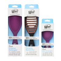 Frost Purple Detanglers + Ceramic Speed Dry