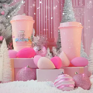 Holly Jolly-Blender Set with 2 Concealer, 1 Precision, 1 Highlight & Contour blender