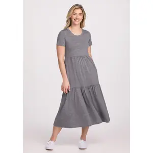 Lucia Dress - Graphite Heather