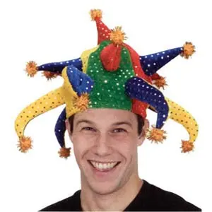 13 Point Velvet Jester Hat