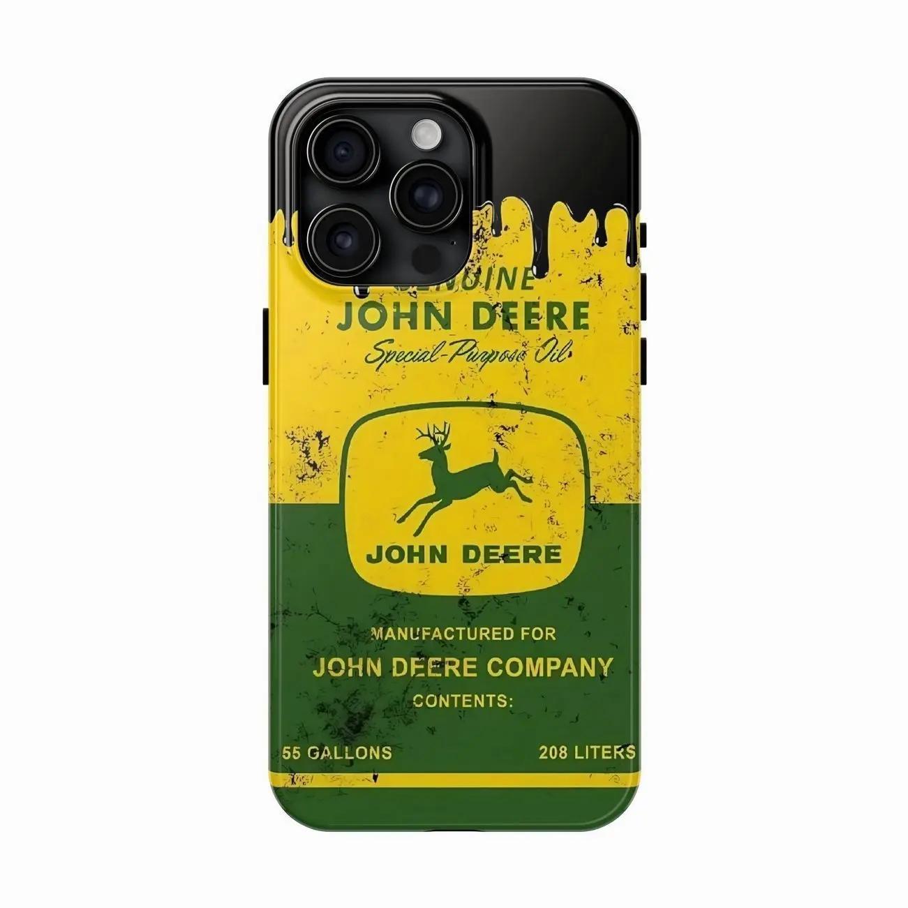 John Deere Hunting Tough Phone Case Compatible with iPhone 7, 8, X, 11, 12, 13, 14, 15, 16 17 & Samsung Galaxy S21, S22, S23 & S24 S25 series E