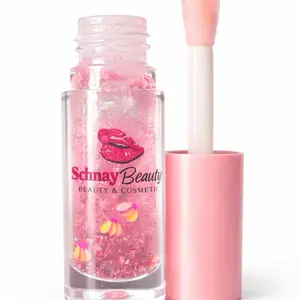 Barbie Pink_ clear Gloss - Makeup Glossy Lipgloss Lip Care