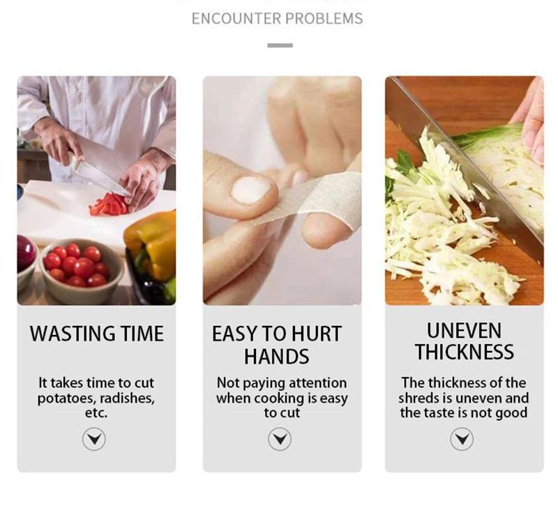 2026 New Product Multifunctional Vegetable Cutter Fruit Slicer Grater Magic Kitchen Household Slicer Convenient And Fast