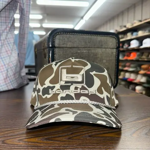 Banded Logo Classic Camo Signature Rope Hat
