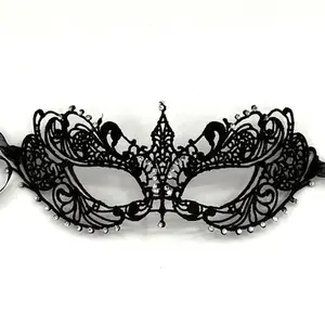 Women's Lace Sexy Vintage Cutout Ball Mask, Multi-Functional Fashion Half Face Makeup Lace Mask, Women's Erotic Eye Mask Style
