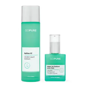 GOPURE Instant Facial Exfoliation Set Exfoliant Peel