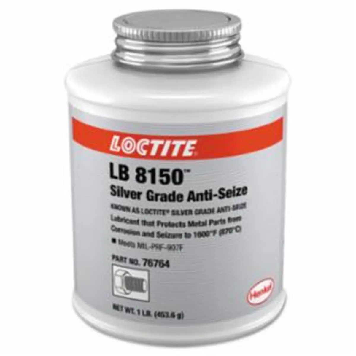 Loctite 442-235005 1 lbs Silver Grade Anti-Seize, Heavy-Duty, Most Metals, Graphite Mix, Multi-Purpose