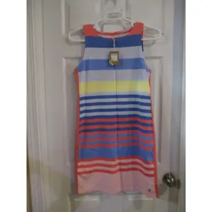 Joules Stripe Tank Dress Size 6 NWT