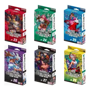 One Piece Starter Deck 23-28 Shanks ST23, Bonney ST24, Buggy ST25, Luffy ST26, Blackbeard ST27, Yamato ST28
