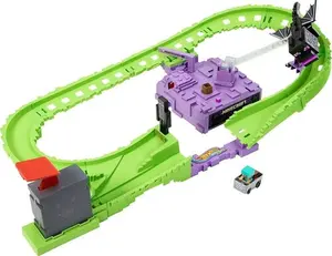 Mattel - Hot Wheels Racerverse Minecraft Ender Dragon's Last Lap Trackset  [COLLECTIBLES] Toy Car