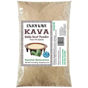 Noble Kava Powder (8 Oz Bag) Natural Kava Drink Powder, Good for Relaxing from Fiji