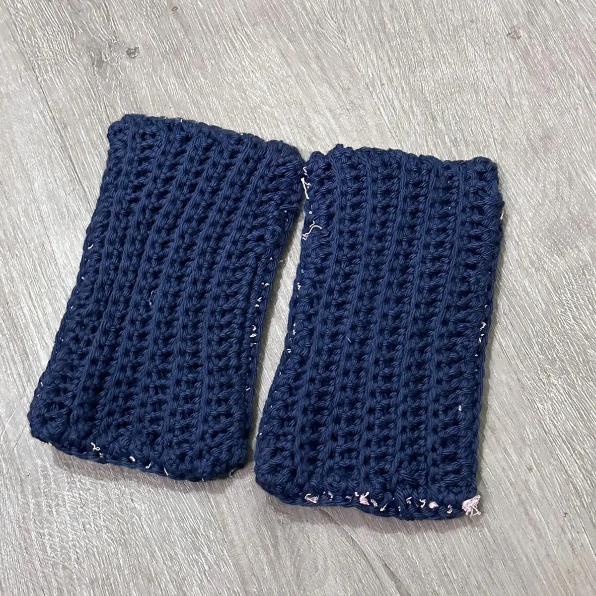 Pink and blue crochet dish scrubby and all purpose Reusable Non-scratch Non-scratch Sponges