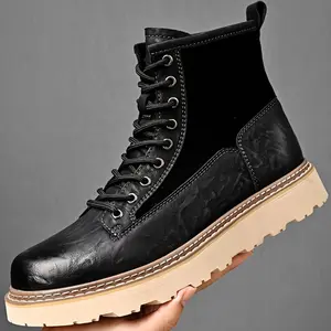 Men's Vintage-Style Sneakers - Versatile for Running, Walking & Hiking | Lace-Up, Non-Slip Sole | Available in Black, White, Brown
