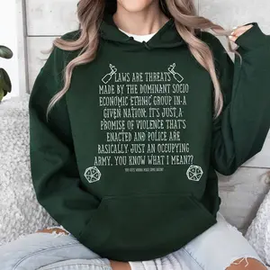 Laws Are Threats Shirt, d20, D&D Tshirt, Dunge0ns and Drag0ns Shirts, Vintage Retro 90s Joke D and D Sweatshirt, Hoodie, RPG Gift