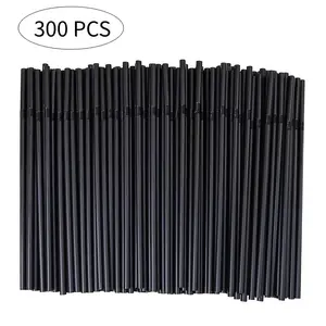 300pcs Durable Drink Stirrers, Party Wedding Home Use, Reusable High Quality Straws, Compatible with Cups and Glasses, Utensils