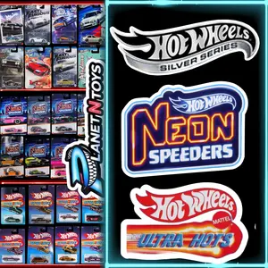 Hot Wheels Silver Series / Ultra Hots / Neon Speeders / Holidays Assorted / Fast & Furious 1:64