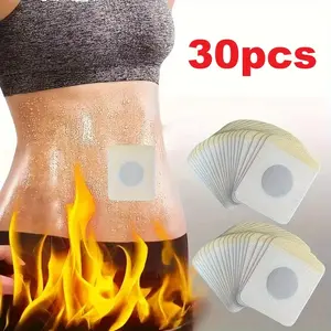 30 Piece Ab Firming Patches for Belly Button, Enhance Fitness Performance and Sculpt Abdomen, Ideal Body Shaping Solution