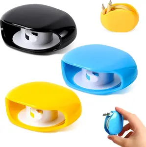 AUTOMATIC Cord Winder Wire / Wire Storage Housekeeper / Retractable Cord Organizer for USB Cables, Headphone Cable, Data Charging Cable and Other Cords.No More Tangled Cords!three colors