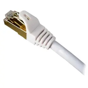Cables Unlimited Cat7 Shielded 600Mhz Patch Cables 50 Feet White