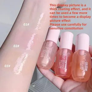 3-Pack Moisturizing Lip Gloss with Mirror Effect, Anti-Dryness Fall/Winter Essential, Glossy Long-Lasting Liquid Lipstick - Perfect Gift for Women