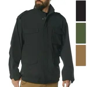 Rothco Soft Shell Tactical M-65 Field Jacket - Men's Phoenix Tops, Plain Fabric, Cargo Pockets, Outdoor Outerwear, Menswear
