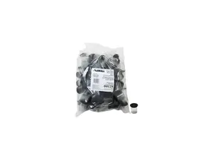 LORELL 00128 Clear Sleeve Floor Protectors, Clear, Transparent, 1 1/8", PK100