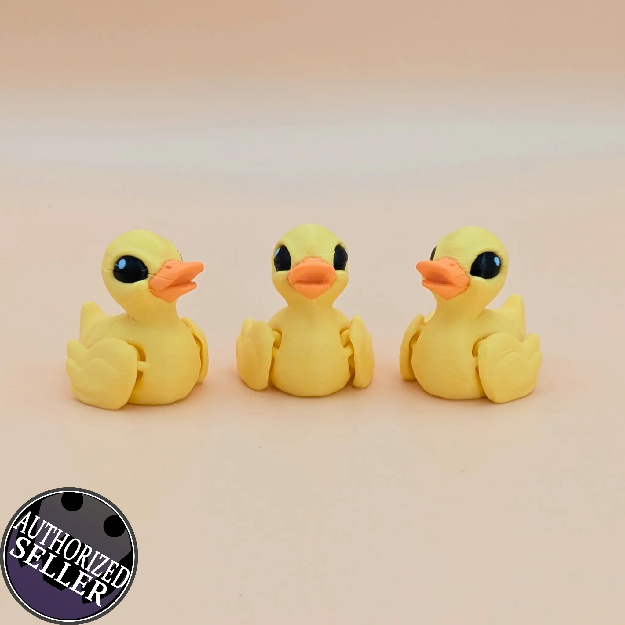 Tiny Duck Flexible Miniature Figurine