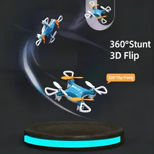 New Mini Drone Small Pocket Remote Control Airplane Fixed Height Four Axis Aircraft Children's Puzzle Toy