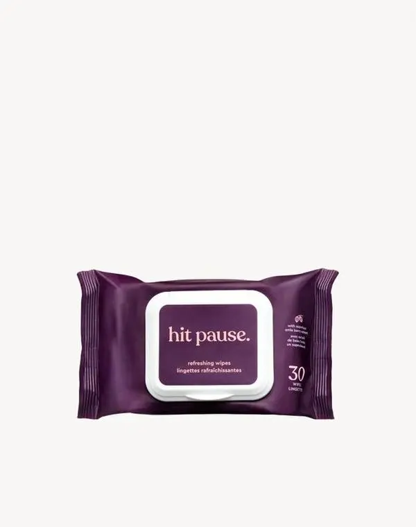 Hit Pause All Over Refreshing Wipes Hit Pause All Over Refreshing Wipes