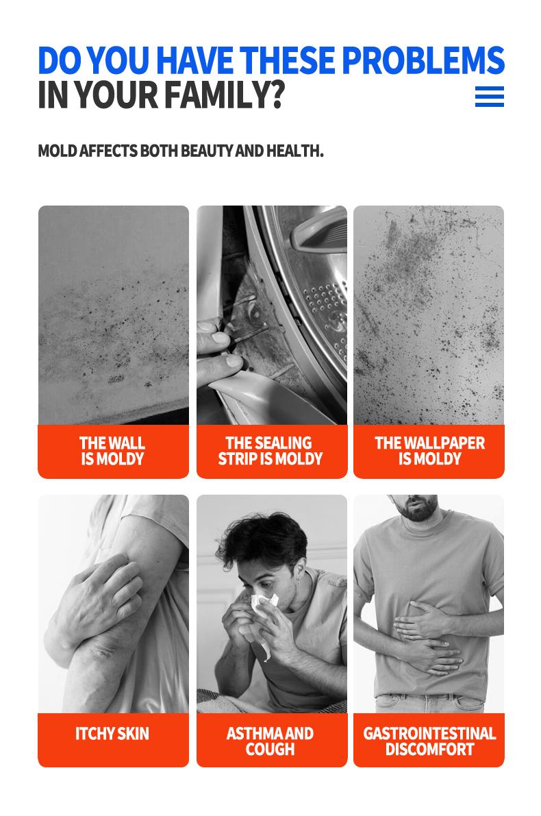 Lanwexy-Highly Effective Mould Removal Spray - Prevents Mould Regrowth