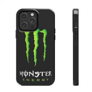 Monster Energy 2-in-1 Phone Case & Screen Protector — Compatible with iPhone 16, 15, 14, 13