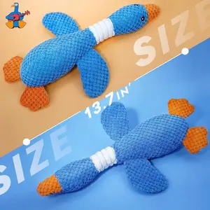 Dog Toys, Stuffed Animal Toys, Squeaky Pet Toys, Cute Funny Chew Toys, Interactive Squeaky Plush Toys To Keep Them Busy, Plush Rope Chew Toys For Large, Medium And Small Dogs