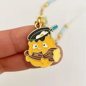 Cute Quality Anime Character Fire Calcifer Metal phone Charm