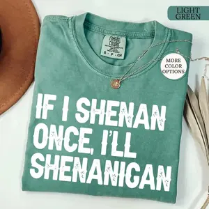 Comfort Colors Hello Darkness My Comfort Colors If I Shenan Once I’ll Shenanigan Shirt, Funny Irish Shirt, Sarcastic Patricks Day Shirt, Lucky Shirt, Shamrock ShirtOld Friend Irish Beer Shirt, St Patrick's Day Party T-Shirt