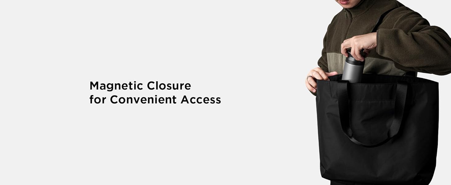 ALPAKA Elements Tote 20 L - Spacious Interior Tote Bag with Foldable,Semi-padded Sleeve fits 16" Laptop