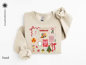 Radiology Christmas Sweatshirt, Christmas Xray Tech Sweater, Christmas Gift For Radiologist, RAD Tech Holiday Shirt, Xray Technologist Gift