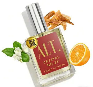 ALT. FRAGRANCES Crystal No. 23 Extrait de Parfum 60ml | Inspired by Baccarat Rouge 540 | Unisex Long-Lasting Perfume with Jasmine, Amberwood & Cedar