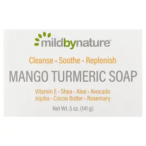 Mild By Nature Bar Soap, Mango Turmeric, 5 oz (141 g)