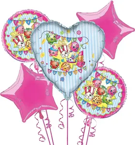 Shopkins Balloon Bouquet Kit, 5pc